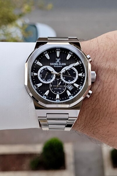 Daniel Klein Kadranı Siyah Kordonu Metalik Renk 2 Yıl Garantili 43 Mm Gösterg...