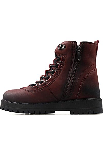 Jump 24224 C-Burgundy Girl's Boots Burgundy