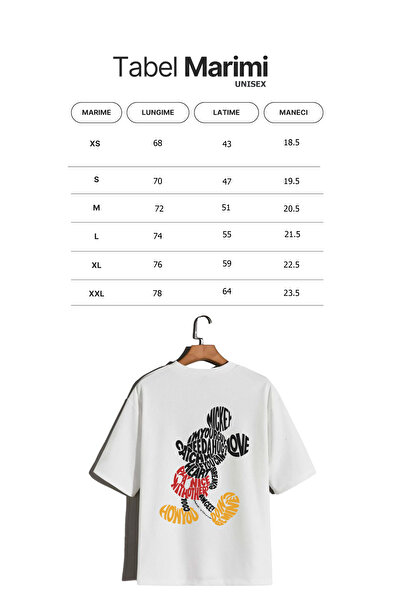 OEM Mickey Typography unisex T-shirt