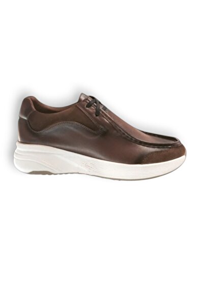 MEEGORA Genuine Leather High Sole Men's Winter Sneaker Shoes