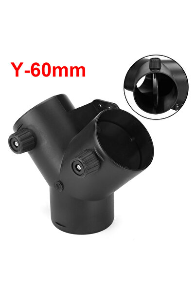 Choice Y-60mm 60 /75mm Y T Car Heater Air Vent Ducting Piece Exhaust Connector Dual Closable Open Regulatin