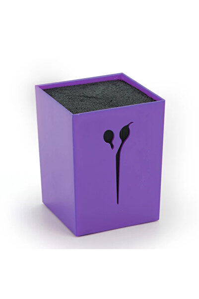 Choice حامل مقصات تصفيف الشعر باللون الأرجواني، حامل مقصات ومشط ومشابك شعر وص...