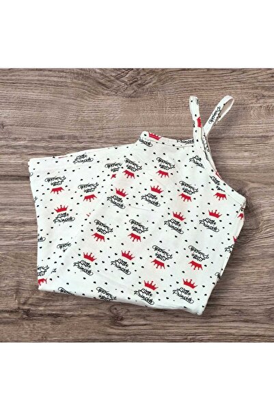 ESTA STORE Viscose Combed Cotton Tank Top with Different Patterned Straps