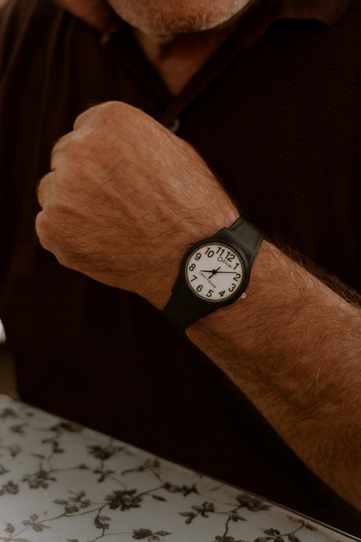 PW POLO WHITE Men's Wristwatch Special for the Elderly