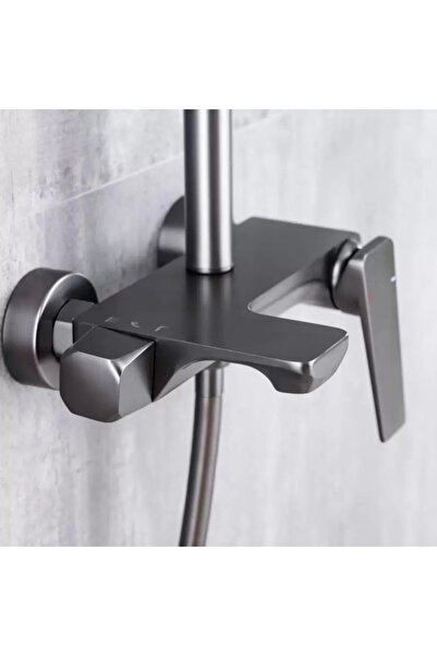 KORMAN TECHNIK Shower Column, Bathroom Brass, Satin, 9960 N