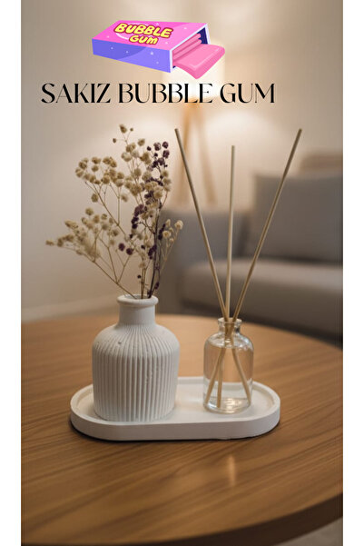crafts tasarım atölyesi SAKIZ BUBBLE GUM KOKULU MUM VE ODA PARFÜMÜ