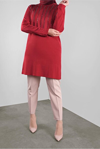 Alvina Stone Printed Knitting Tunic 41010