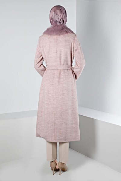 Alvina Buttoned Fur Coat 90383