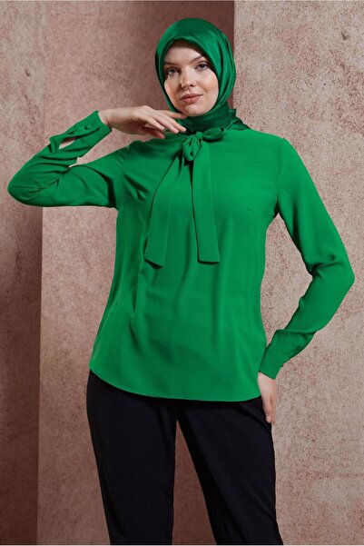 Alvina BAĞLAMA DETAYLI BLUZ 44613