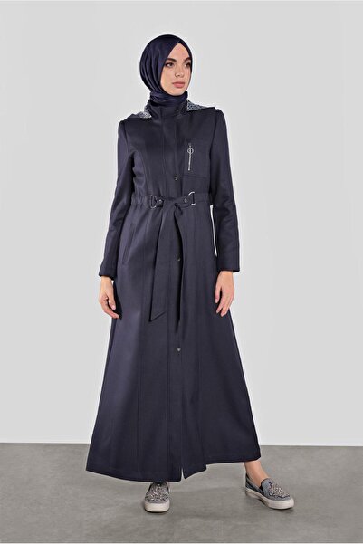 Alvina Поясний пальто з деталями 10298