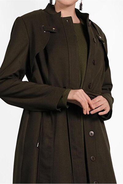 Alvina 10136 Model Long Buttoned Shade