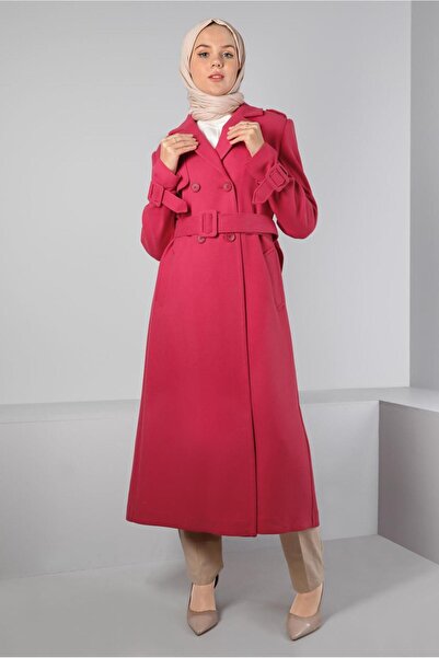 Alvina Пальто з поясом і ґудзиками 90350