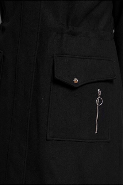 Alvina Hooded 90543 Model Coat