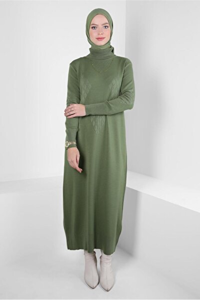 Alvina RUFFY COLLAR KNITWEAR DRESS 44023