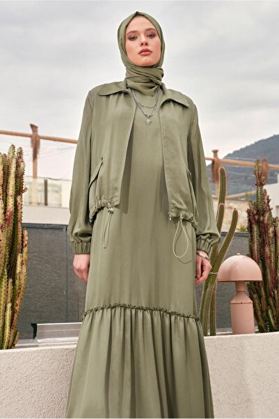 Alvina ELBİSELİ CEKETLİ TAKIM 45377