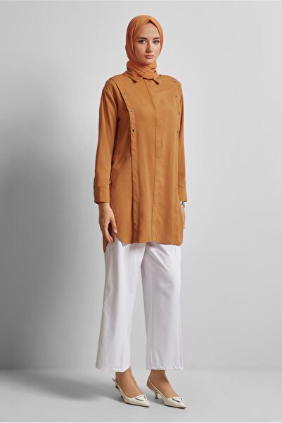 Alvina Shirt Collar Tunic 45328