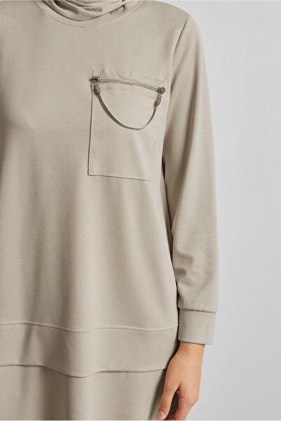 Alvina Chain ​​Detail Tracksuit Tunic 45628