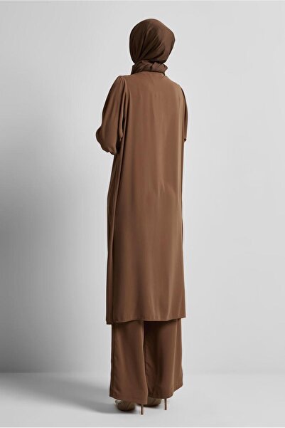 Alvina Stone Detail Pants Suit 45455