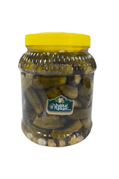 Bakkal Hasan Ev Yapımı Kornişon Turşu Küçük Boy 1 LT