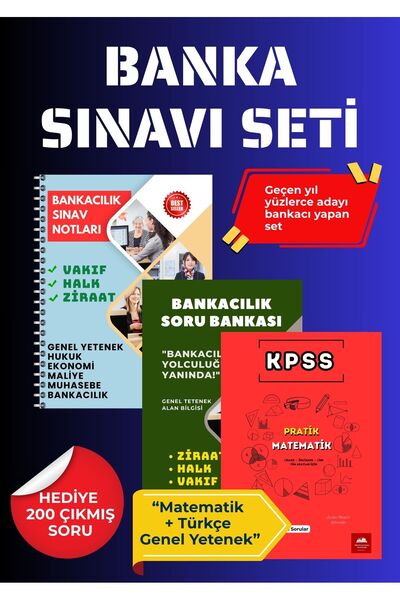 Pratik Kaynak Yayınları Halkbank 2026 Banka Sınavı Soru Bankası | Çıkmış Soru...