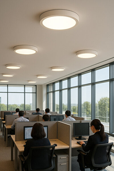 ga gözde aydınlatma 18 W SIVA ÜSTÜ WC KİLER BALKON  OFİS ARMATÜRÜ GÜN İŞİĞI M...