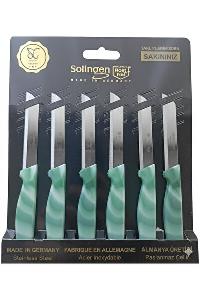 ABAS Alman Solingen Paslanmaz Çelik Bıçak setleri uzun ömürlü dayanıklı keski...