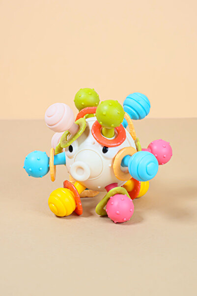 welcomein Oyuncak Eğitici Dönen Kirpi Balığı Diş Kaşıyıcı Bebek Aktivite Oyun...