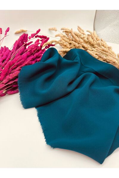 Kumaş Sevdası Çarşaflık Feracelik Medine İpeği Petrol