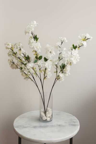 MAKİ DEKOR YAPAY ÇİÇEK SAKURA DALI 3 LÜ 65 CM