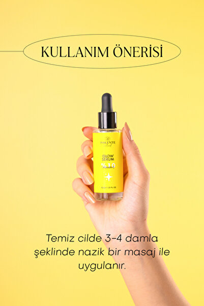 Polente Natural Glow Serum %10 C Vitamini Içeren Aydınlatıcı Serum (30 ML)