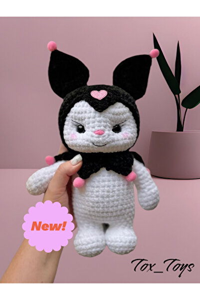 Toystox Amigurumi %100 el yapımı oyuncak kuromi