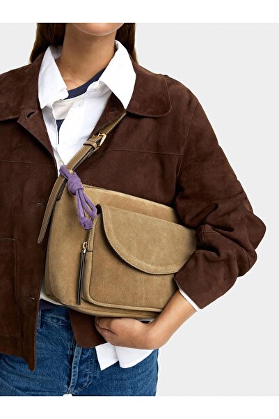 PARFOIS Deri İçerikli Omuz Çantası