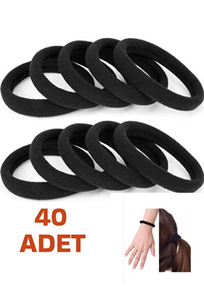 nistabolje 40 bucăți agrafe de păr negre pentru femei și copii, de dimensiune medie, cu elasticitate, flexibile, durabile
