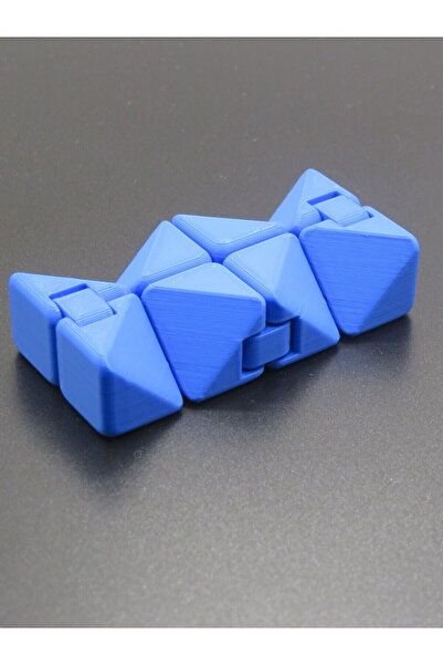 MODA 3D Prizma Infinity Küp | Geometrik Antistres Oyuncak | Döner Puzzle Küp | El Egzersizi Küpü