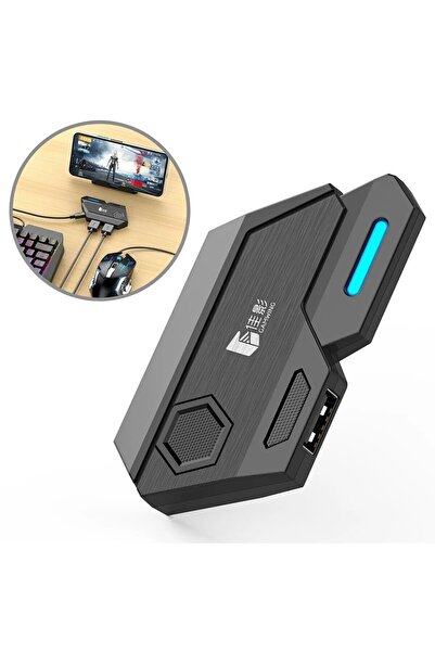 MKMTEKNOLOJİ Mix SE - Pubg Mobile Klavye Ve Mouse Dönüştürücü 5 In 1 Geekgamer Türkçe Yapay Zeka Akıllı Makro