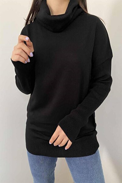 İstangül Butik Тениска с качулка и кант Degaje Yaka Cepli Kazak