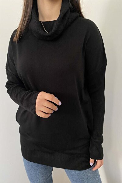 İstangül Butik Тениска с качулка и кант Degaje Yaka Cepli Kazak