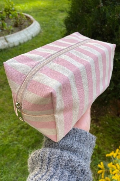 Masdala Egar Раирана чанта за грим и пътуване