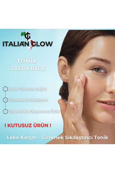 ItalianGlow Siyah Nokta Ve Karşıtı Gözenek Sıkılaştırıcı, Organik Leke Karşıt...