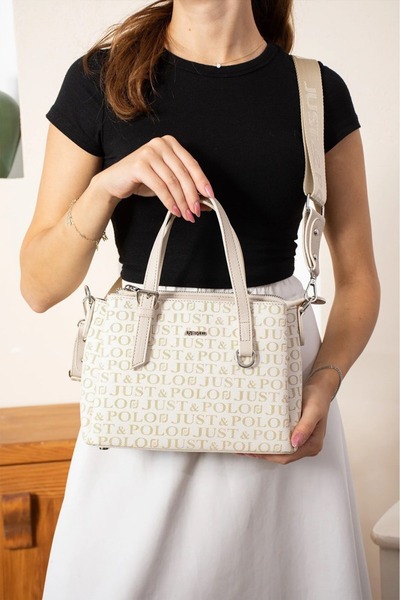 Just Polo Emprime El and Shoulder Strap Women's Bag Wallet Combination 2203