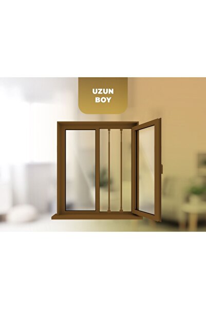 Erol Güvenlik Düşkünü Bariyer 2 Adet - Pencere Korkuluk Bariyeri 130 Cm Ile 1...