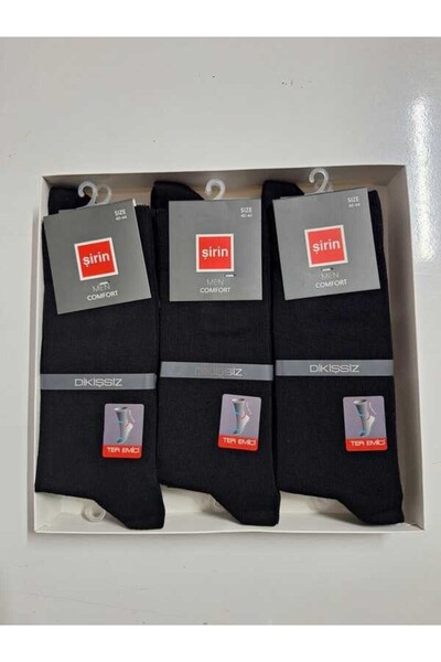 Şirin Чоловічі шкарпетки Comfort, що не тиснуть на ногу, вбирають піт, без швів / 6 пар