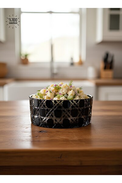 Paşabahçe EL İŞÇİLİĞİ KESME DEKOR UYGULAMA KASE 16 CM