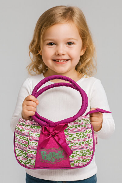 çantavizyon Bratz Simit Kulplu Fiyonklu Kız Çocuk El Çantası