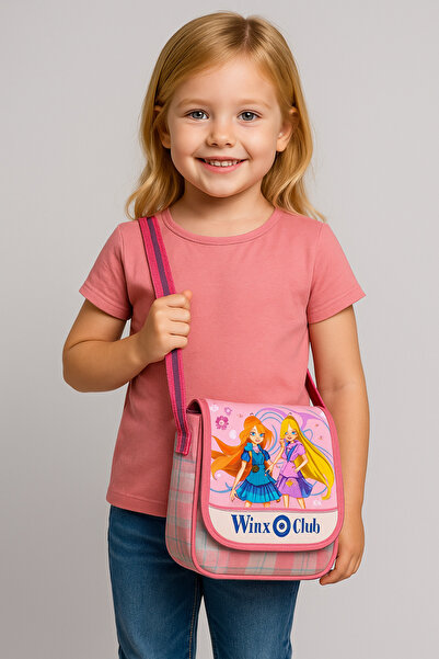 çantavizyon Рожева сумка для дівчаток з довгими ручками