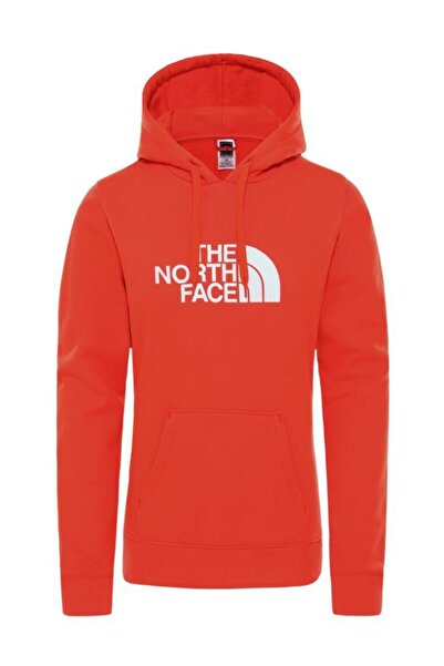 THE NORTH FACE Drew Peak Pullover Hoodie Women's Sweatshirt Red