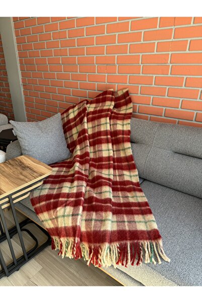 Kula Özyün Single Blanket, Bedspread 100% Pure Wool&Wool Soft, Christmas Gift