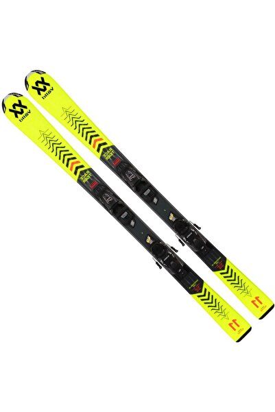 VÖLKL JR Racetiger Sarı VMotion  Kayak + 4.5 VMotion JR  Bağlama 90 CM