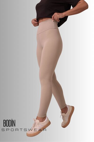 bodin Γυναικείο κολάν αθλητικό από ύφασμα βατραχοειδούς ελαστικότητας και συσ...