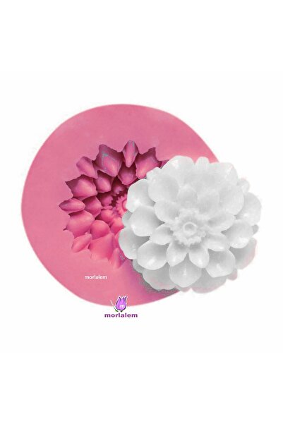 morlalem m Mini Minyatür çiçek Krizantem 3,3cm Yıldız çiçeği Silikon Kalıp K-...